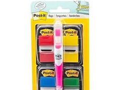 $3.13 – * | Post-it Flags Value Pack (1″ Wide, Assorted Colors, 200 Flags + Highlighter) at Amazon * | Post-it Flags Value Pack (1" Wide, Assorted Colors, 200 Flags + Highlighter) at Amazon