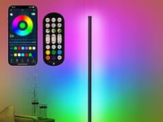 $14.99 – RIYO LED Corner Floor Lamp RGB Color Changing Standing Lamp App Remote Sync RIYO LED Corner Floor Lamp RGB Color Changing Standing Lamp App Remote Sync