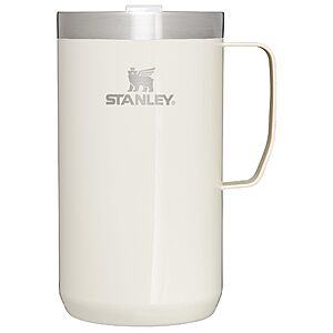 deal-2206 24 oz Stanley Stay-Hot Camp Mug (Cream) + Free Shipping