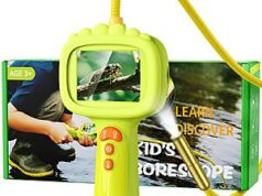 $13.99 – Ashfly Kids’ STEM Borescope Camera w/ 2.4″ Screen, LED Lights & Semi-Rigid Cable (Green) + Free Shipping w/ Prime or on $35+ Ashfly Kids' STEM Borescope Camera w/ 2.4" Screen, LED Lights & Semi-Rigid Cable (Green) + Free Shi
