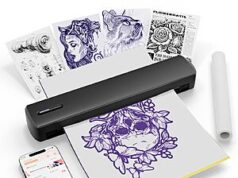 Amazon – Tattoo Stencil Printer, Portable Bluetooth Thermal Transfer Machine – Amazon - Tattoo Stencil Printer, Portable Bluetooth Thermal Transfer Machine -