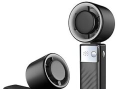 $5.99 – 6.89″ Yoshenmo Portable Handheld & Desk Turbo Fan w/ LED Display & Speed Adjustment (Black) + Free Shipping w/ Prime or on $35+ 6.89" Yoshenmo Portable Handheld & Desk Turbo Fan w/ LED Display & Speed Adjustment (Black) + Free