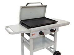 $199.99 – 26 in. 2-Burner Classic SmartTemp Propane Flat Top Grill/Griddle in Chalk Finish 26 in. 2-Burner Classic SmartTemp Propane Flat Top Grill/Griddle in Chalk Finish