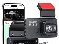 $35.99 – Zengest 4K+1080P Dual Dash Cam w/ GPS, 5G WiFi, ADAS & 64GB Card + Free Shipping Zengest 4K+1080P Dual Dash Cam w/ GPS, 5G WiFi, ADAS & 64GB Card + Free Shipping