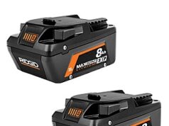 $179.00 – RIDGID 18V 8.0 Ah Max Output EXP Lithium-Ion Battery (2-Pack), $179, FS, Home Depot RIDGID 18V 8.0 Ah Max Output EXP Lithium-Ion Battery (2-Pack), FS, Home Depot