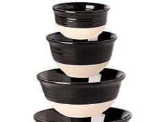 $17.49 – 4-Pack HASENSE Nesting Ceramic Stoneware Mixing Bowls + Free Shipping w/ Prime or on $35+ 4-Pack HASENSE Nesting Ceramic Stoneware Mixing Bowls + Free Shipping w/ Prime or on +