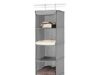 $9.52 – Whitmor 5-Shelf Hanging Closet Organizer w/ Steel Frame (Grey) + Free Shipping w/ Prime or on $35+ Whitmor 5-Shelf Hanging Closet Organizer w/ Steel Frame (Grey) + Free Shipping w/ Prime or on +
