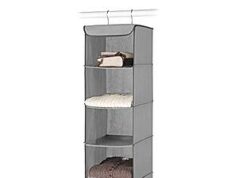 $9.52 – Whitmor 5-Shelf Hanging Closet Organizer w/ Steel Frame (Grey) + Free Shipping w/ Prime or on $35+ Whitmor 5-Shelf Hanging Closet Organizer w/ Steel Frame (Grey) + Free Shipping w/ Prime or on +