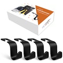 $6.00 – Amooca Car Headrest Hooks 4-Pack for $6 + free shipping w/ Prime Amooca Car Headrest Hooks 4-Pack for + free shipping w/ Prime