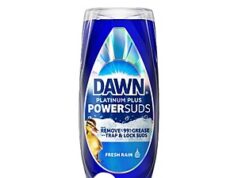 $2.99 – Dawn Platinum Plus PowerSuds Ez Squeeze Dish Soap – Fresh Rain – 17.4 fl oz And Other Dawn Liquid Dish Soap Varieties or less Dawn Platinum Plus PowerSuds Ez Squeeze Dish Soap - Fresh Rain - 17.4 fl oz And Other Dawn Liquid Di