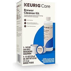 Keurig Brewer Cleanse Kit deal Keurig Brewer Cleanse Kit on sale at Amazon