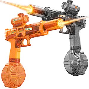 Handwell Electric Water Blasters Deal Handwell Electric Water Blasters with LED lights