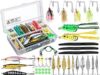 $10.25 – PLUSINNO 102-Piece Fishing Lures Tackle Box Kit w/ Crankbaits, Worms & Accessories – + Free Shipping w/ Prime or on $35+ PLUSINNO 102-Piece Fishing Lures Tackle Box Kit