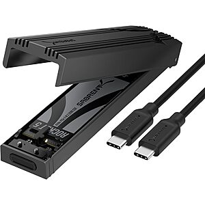 Sabrent USB C NVMe Enclosure Deal Sabrent USB C NVMe Enclosure & Reader EC-PNVO