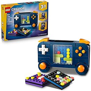 Lego Creator Retro Gaming Console Deal 268-pc LEGO Creator Retro Gaming Console Building Toy (31380)