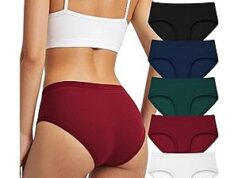 $7.99 – 6-Pack Cuweni Women’s Cotton Blend Low Rise Hipster Briefs + Free Shipping w/ Prime or on $35+ 6-Pack Cuweni Women's Cotton Blend Low Rise Hipster Briefs