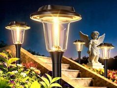 $25.99 – Bucasa Solar Pathway IP65 Waterproof Lights 8-Pack Down to Lowest Price Ever on Amazon with Promo Code Bucasa 8-Pack Solar Pathway IP65 Waterproof Lights