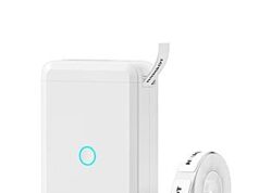 $8.99 – NIIMBOT D110 Bluetooth Label Maker w/ Label (White) – + Free Shipping with Prime or on $35+ NIIMBOT D110 Bluetooth Label Maker in white