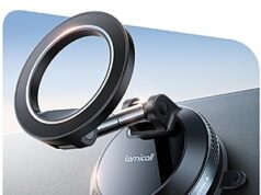 $10.00 – Lamicall Magsafe Magnetic 360° Adjustable Vacuum Suction CupPhone Mount – $10 + Free Shipping w/ Prime or on 35+ Orders Lamicall Magsafe Phone Mount with magnetic hold