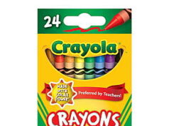 $0.50 – 24-Count Crayola Classic Crayons (Assorted Colors) at Record Low Price of + Free Shipping with Walmart+ or on $35+ 24-Count Crayola Classic Crayons in assorted colors
