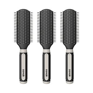 Conair Salon Results Detangling Hairbrush Set on Amazon Sale 3-Pack Conair Salon Results Detangling Hairbrush Set