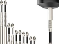 $7.69 – 12-Piece HJKLIUT Magnetic Phillips Impact Driver Bit Set (25-150mm) + Free Shipping w/ Prime or on $35+ 12-piece HJKLIUT Magnetic Phillips Impact Driver Bit Set