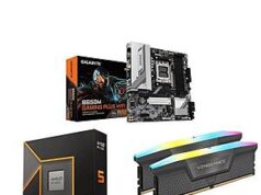 $520.00 – GIGABYTE B650M GAMING PLUS WIFI AM5 m-ATX + Ryzen 5 9600X + Corsair 16GB (8GBx2) DDR5-6000 CL36 Memory + Free 240M Cooler Master Elite Liquid Cooler @ $520 + F/S GIGABYTE B650M GAMING PLUS WIFI AM5 m-ATX + Ryzen 5 9600X + Corsair 16GB (8GBx2) DDR5-6000 CL36 Memo