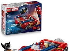 $15.99 – 134-Piece LEGO Marvel Spider-Man Car vs. Venomized Wolverine + Free Shipping w/ Prime or on $35+ 134-Piece LEGO Marvel Spider-Man Car vs. Venomized Wolverine