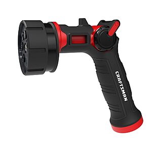 deal-759 Craftsman Heavy-Duty 7-Pattern Water Hose Nozzle + Free Shipping w/ Prime or on +
