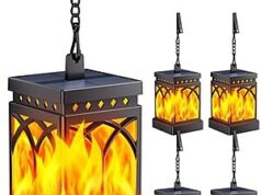 $19.49 – 4-Pack KOOPER Solar Lanterns Outdoor Waterproof w/ Flickering Flame & Constant Modes ($4.87 each) + Free Shipping 4-pack KOOPER Solar Lanterns outdoors