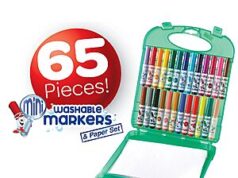 $10.99 – Crayola Pip-Squeaks Washable Marker Set (65ct) at a Discounted Price on Amazon Crayola Pip-Squeaks 65Count washable marker set
