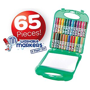 Pip-Squeaks Marker Set Sale Crayola Pip-Squeaks 65Count washable marker set