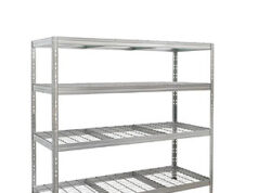 $63.48 – AR Shelving Heavy Duty NSF Certified Galvanized 4-Tier Shelving Unit on Sale for + Free Shipping with Promo Code VIPJULYTAKE8 AR Heavy Duty Galvanized Shelving Unit