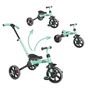 Velo Flippa Kids Bike Deal Yvolution Y Velo Flippa transformable toddler bike in green