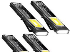 $22.02 – 4-Pack RECHOO Waterproof Portable Rechargeable Magnetic EDC Camping Flashlight w/ 8 Modes – + Free Shipping 4-Pack RECHOO Waterproof Portable Rechargeable Magnetic Camping Flashlight