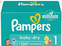 $16.80 – Pampers Baby Dry Diapers, Size 1, 204ct – + free shipping + AND MORE Pampers Baby Dry Diapers, Size 1, 204ct - + free shipping + AND MORE