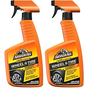 Armor All 2 pack Wheel and Tire Cleaner deal Armor All Extreme Wheel and Tire Cleaner 2 pack