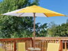 $20.79 – Ainfox 7.5′ Round Patio Beach Umbrella (Yellow/White) – Lowest Price Ever at Walmart Ainfox 7.5' Round Patio Beach Umbrella in yellow/white