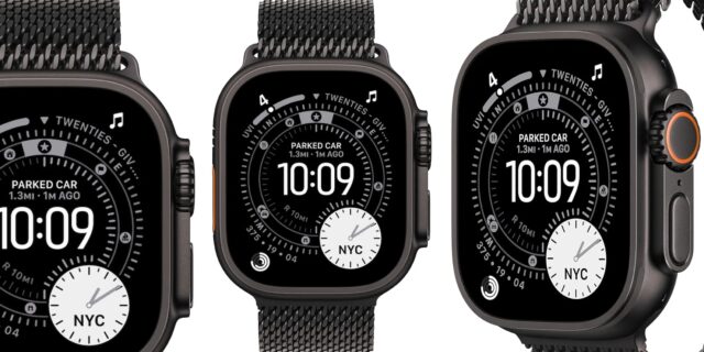 Apple Watch Ultra 3 Deal Apple Watch Ultra 3 with Natural or Black Milanese Loop