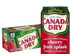 $14.74 – 12-Pack 12-Oz Canada Dry Cherry Gingerale Fruit Splash: 3 for w/ S&S + Free Shipping w/ Prime or $35+ 12-Pack 12-Oz Canada Dry Cherry Gingerale Fruit Splash