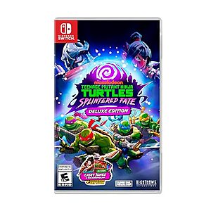 Teenage Mutant Ninja Turtles: Splintered Fate Deluxe Edition deal Teenage Mutant Ninja Turtles: Splintered Fate Deluxe Edition for Nintendo Switch