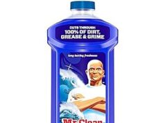 $3.99 – | 41-Oz Mr. Clean All Purpose Cleaner (Ocean) at Amazon 41-Oz Mr. Clean All Purpose Cleaner (Ocean) on Amazon