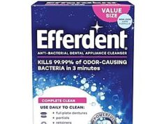 $2.99 – SnS, AC * | 126-Count Efferdent Complete Clean Denture Cleaner Tablets at Amazon 126-Count Efferdent Complete Clean Denture Cleaner Tablets