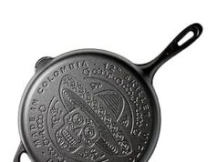 $20.99 – * | 12″ Victoria Day of the Dead La Calaca Cast Iron Skillet at Amazon 12" Victoria Day of the Dead La Calaca Cast Iron Skillet