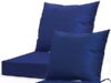 $25.79 – 2-Pack L’AGRATY Outdoor Chair 24″ x 24″ Deep Seat Cushions w/ Backrest + Free Shipping w/ Prime or on $35+ 2-Pack L’AGRATY Outdoor Chair in Navy Blue