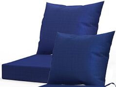 $25.79 – 2-Pack L’AGRATY Outdoor Chair 24″ x 24″ Deep Seat Cushions w/ Backrest + Free Shipping w/ Prime or on $35+ 2-Pack L’AGRATY Outdoor Chair in Navy Blue