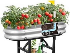 $39.99 – Self-Watering Raised Garden Bed with Legs, Wheels, and Foldable Stand – Lowest Price Ever at Amazon Self-Watering Raised Garden Bed with foldable stand and wheels