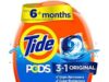 $62.10 – SnS, AC * | 4 × 112-Count Tide PODS Laundry Detergent Pacs (Original) (+5% Subscribe & Save, -33%, -20% Multibuy Discount) 4 packs of 112-Count Tide PODS Laundry Detergent Pacs (Original)