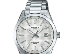 $72.00 – $72* | Casio Edifice | EFV160D Series | Date Indicator | Stainless Steel | 100M Water Resistant | Analog Watch at Amazon Casio Edifice EFV160D Series Analog Watch in black