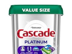 $40.96 – 71-Count Cascade Platinum Dishwasher Pods (Fresh): 3 for + Free Shipping 71-Count Cascade Platinum Dishwasher Pods (Fresh) in blue box